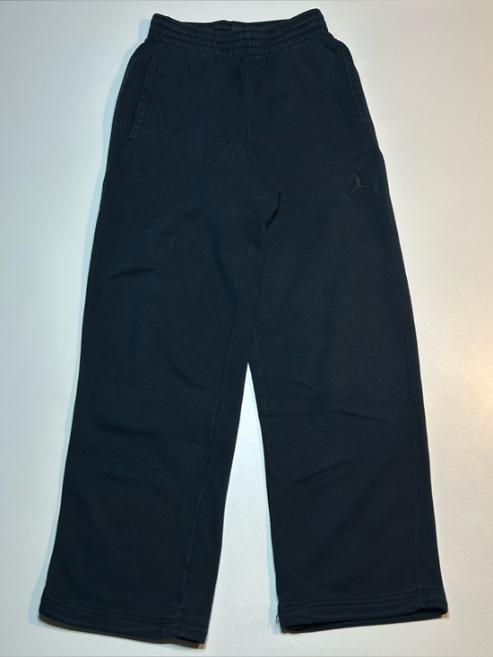 Jordan Other - Jordan Brooklyn Fleece Wide-Leg Sweatpants Black Jumpman Joggers